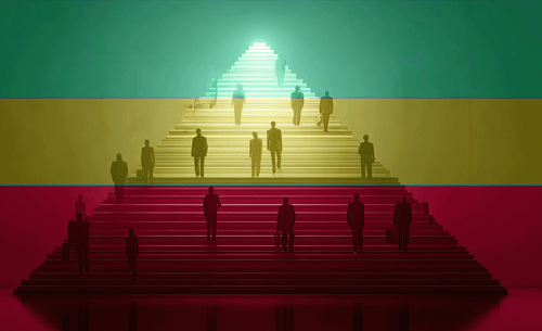 pyramid of people and relationships