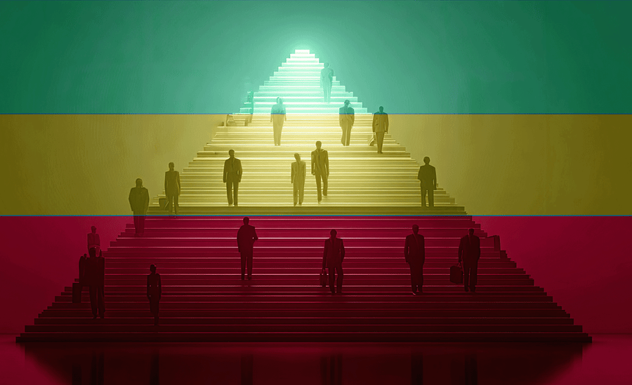 pyramid of people and relationships